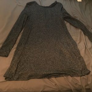 Dark gray dress